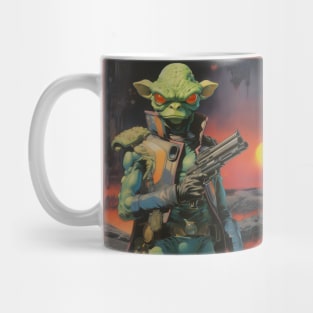 Alien Bounty Hunter Mug